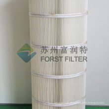 FORST alta qualidade industrial poliéster filtro de poeira elemento de filtro